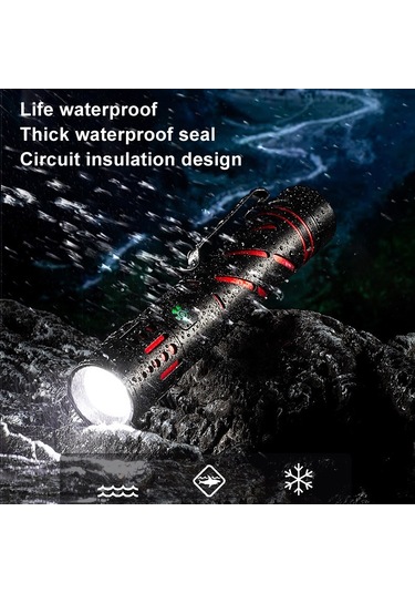 Sones E-smarter Xq-s50 Mini Lazer El Feneri Geri Çekilebilir Yakınlaştırma Kalem Klipsi Led Acil Durum Yenileme El Feneri Pil Dahil Değildir Çok Renkli