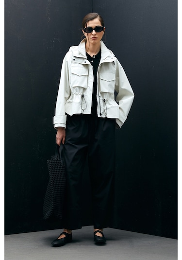 Lufian Level Kadın Dış Giyim Ekru Ekru 121120007100520 Ekru