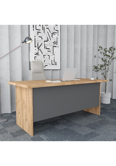 Bubble 5'li Ofis Takımı  Model 5 Çam Füme