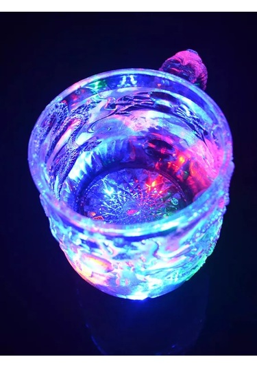 Danimark Işıklı Kupa Ejderha 180890482 Derin Mor-pembe