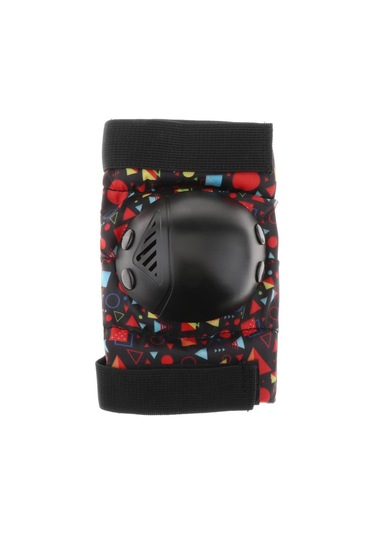 Suntek Kaykay Paten Diz Dirsek Bilek Pedi Koruyucu Dişli Siyah