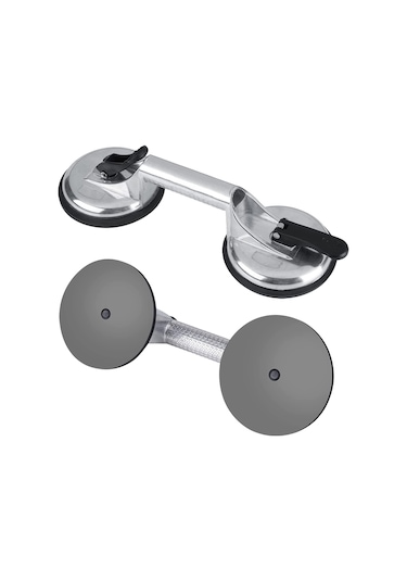 Çiftli Saplı Vakum Aletii Alüminyum Gövde Vantuz Profesyonel