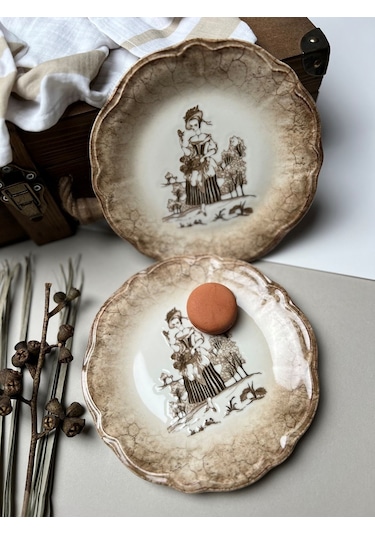 Porser Fulya Ella Pasta Takımı 22cm 6 Kişilik 6 Parça Fly6ptprs10 Çok Renkli