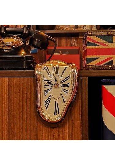 Suofeng Eski Tarz Minimalist Duvar Saati: Kavisli Roma Rakamlı, Sessiz, Yatak Odası Ve Salon İçin Siyah Dekoratif Saat Siyah