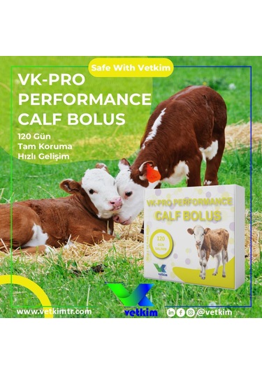 Vk-pro Performance Calf Bolus - 24 Adet 30 Gr Yuturma Aparatı Hediyeli