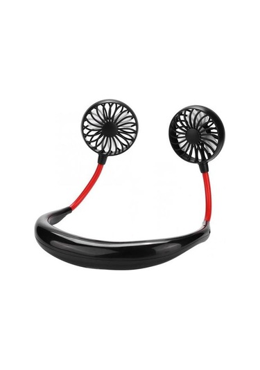 Soulader Taşınabilir Şarj Edilebilir Boyun Kliması, 180 Derece Ayarlanabilir Hava Soğutucu, Mini Kişisel Fan, Spor Ve Seyahat İçin Hafif Boyun Bantlı Fan