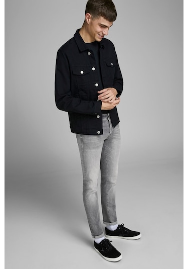Jack & Jones Erkek Jjıglenn Jean Pantolon 12147024 Gri