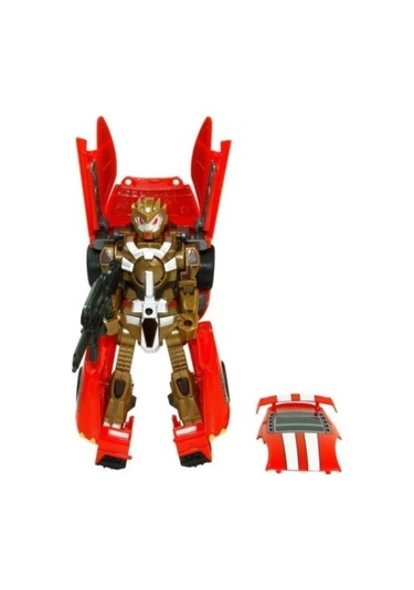 Transformers Conversion Dönüşebilen Robot Araba Kırmızı