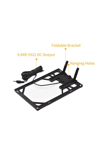 Mufunye Yüksek Verimli Monokristal Güneş Paneli: Bahçe Aydınlatması Ve Elektronik Cihazlar İçin Şarj Çözümü