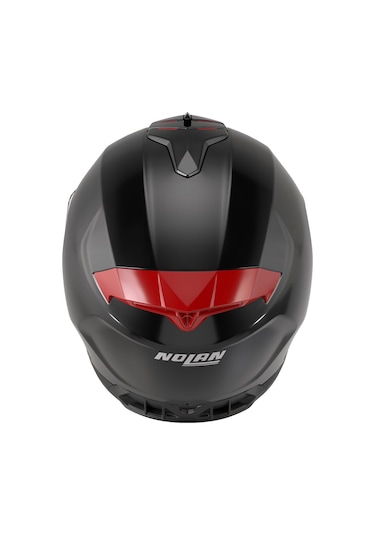 Nolan N80.8 Classico Nobile Kapalı Kask 335 Siyah - Kırmızı