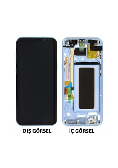 Teknonet Samsung Galaxy G950 S8 Uyumlu Lcd+dokunmatik+çıtalı - Mor