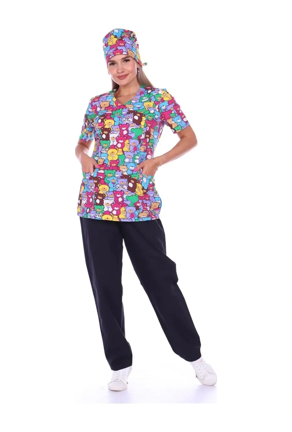 Medicina Plus Kadınlar İçin Tıbbi Pantolon Çalışma Kıyafeti 114013127 Siyah