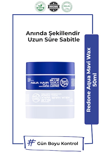 Redone Aqua Wax Mavi 50 Ml