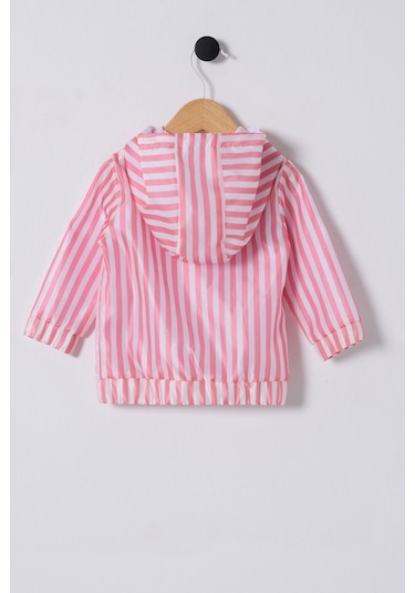 U.S. Polo Assn. U.s. Polo Assn Kız Bebek Pembe Yağmurluk Pembe