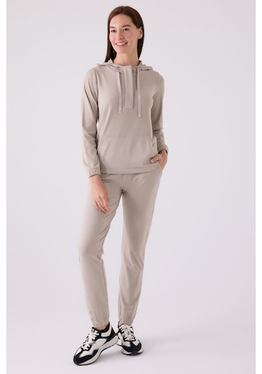 Pierre Cardin Kadın Kahverengi Pijama Takımı Pc8924-s-v3 Kahverengi