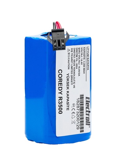 Coredy R3500 Batarya 3200mah Pil Robot Süpürge Batarya