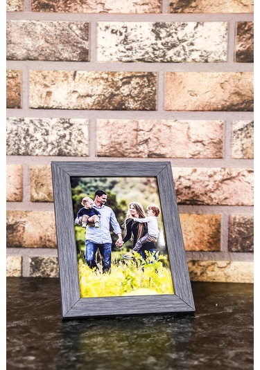 Gri 21x30 Ayaklı Model Çerçeve 30mm Kalın Yeni Sezon