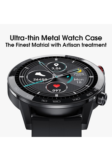 Geeksen L16 Ip68 Su Geçirmez Çağrı Hatırlatıcısı Kalp Atış Hızı Monitörü Kan B Akıllı Saat (İthalatçı Garantili)