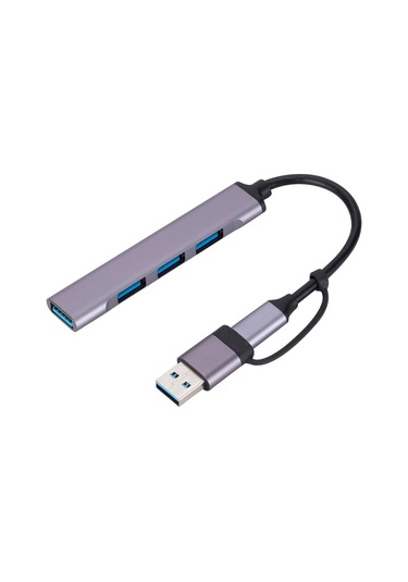 809-a 6'sı 1 Arada Usb+tip-c - Usb Hub Adaptörü Diğer