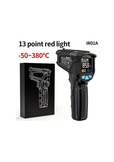 Motion003 Mestek Ir01a Dijital Kızılötesi Termometre Temassız -50 C İla 800 C Lcd Ekran P