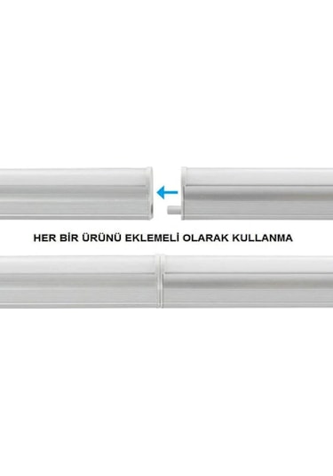 Mutfak Tezgah Altı Dekoratif Led Aydınlatma Armatür 30cm Beyaz Işık Çok Renkli