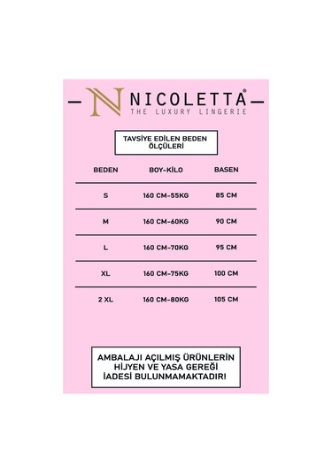 Nicoletta Kadın Külot 7 Li Paket Likralı Bordo Pamuklu Antrasit
