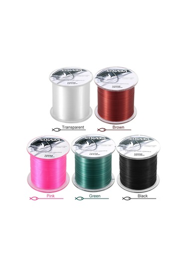 Reedark 1.5 Numara 500 Metre Şeffaf Nilon Balık İpi - Dayanıklı Ve İyi Düğüm Gücü