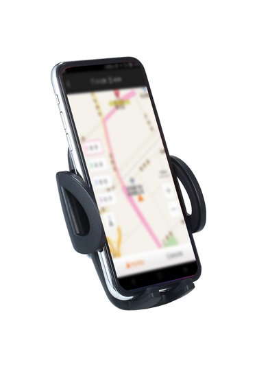 Singree 360 Dönebilen Araç İçi Telefon Tutucu - Hızlı Açma, 4-6 İnç Telefonlar İçin, Güvenli Ve Sağlam Siyah