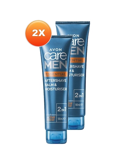 Avon Care Men Essential 2 Si 1 Arada Tıraş Sonrası Balmı Ve Nemlendiricisi 2 x 100 ML