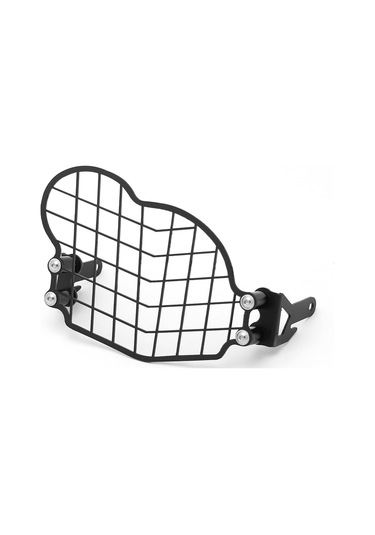 Mufunye Bmw G650gs 2011-2017 Işık Koruması, Siyah Epoksi Kaplama Çelik Kafes, Camı Kaya Ve Çöplerden Korur, Sürücü Güvenliğini Artırır