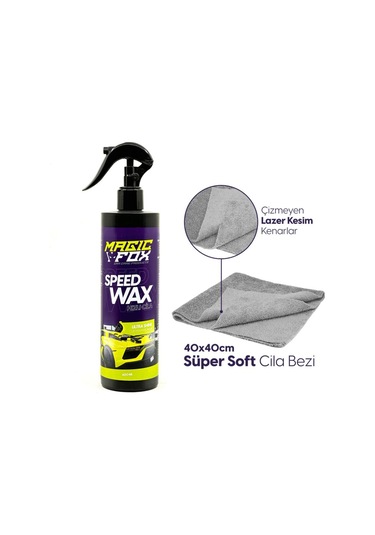 Seramik Katkılı Hızlı Cila Ve Gri Mikrofiber Cila Bezi