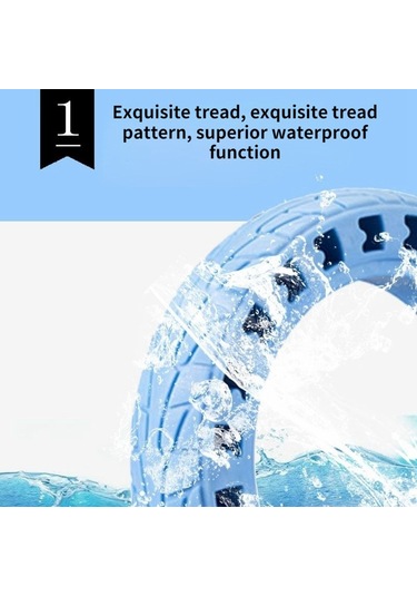 Xiaomi M365 / Pro / 1s / Pro 2 Elektrikli Scooter Amortisör Sönümleme Lastiği İçin 8.5inç Kauçuk Petek Lastik - Yeşil