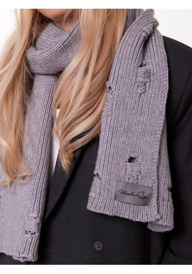 Shapki Ru Şapka, Atkı Ve Parmaksız Eldiven Seti 249171239 Gri