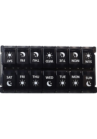 Suntek Takı Saklama Kutusu Kulak Çıtçıt Seyahat Küpe Siyah Diğer