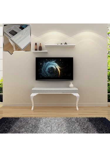 Decorotti - Lucca A3-2 Gizli Bölmeli Tv Ünitesi