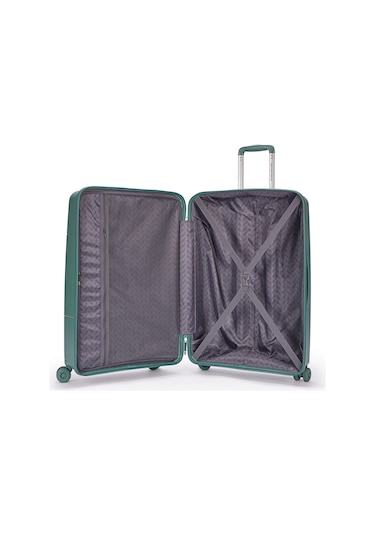 Unıted Colors Of Benetton Unisex Büyük Boy Valiz 14bnt8001-01-ysl Yeşil