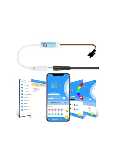 DoraLed SP621E Mini Bluetooth ARGB Pixel Led Kontrol 2811-2812B