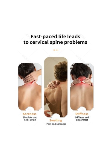 Boyun Masaj Aleti Massagehänge Svart-lcd Svart-lcd Black-lcd Çok Renkli