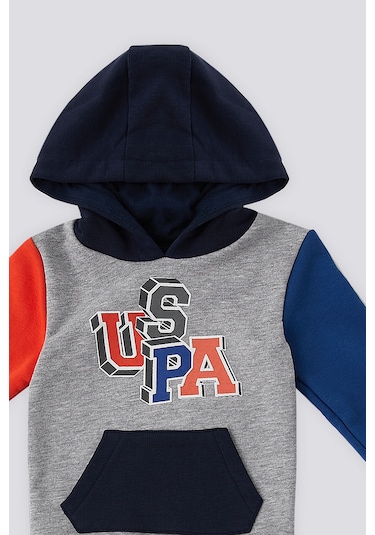 U.s. Polo Assn. Erkek Bebek Gri Takım Gri