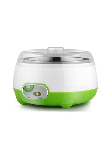 Novahub Fermente Paslanmaz Çelik İç Ev Aletleri Otomatik Yoğurt Makinesi - Pembe