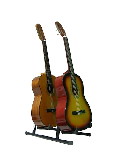 Presto Çiftli İkili Gitar Sehpası - Gitar Standı