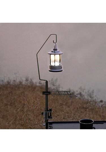 Dolıty Kamp Fener Standı Işık Direği Askı Kısa-direk-21cm Kısa Direk 21cm Çok Renkli