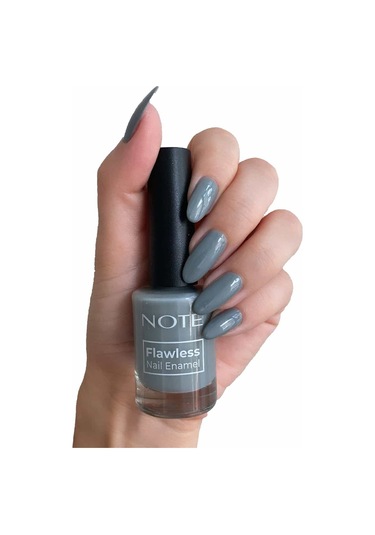 Note Cosmetics Nail Flawless Oje 37 Jade Stone - Gri