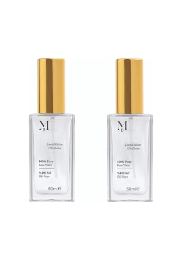 Misbahçe Limited Edition Saf Gül Suyu 50 Ml 2'li Set