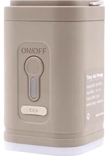 Mufunye 3'lü Fonksiyonlu Hava Pompa: Şişirme, Emme Ve Kamp Lambası - Taşınabilir 25w Abs Matras Futbol Topu Şişirici