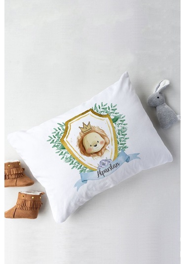 Lilabio %100 Organik Isme Özel Isimli 10lu Hastane Çıkışı Aslan Ekru