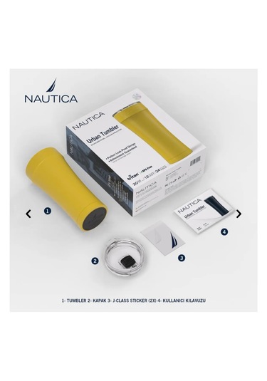 Nautica Urban Tumbler Sarı 590 ML