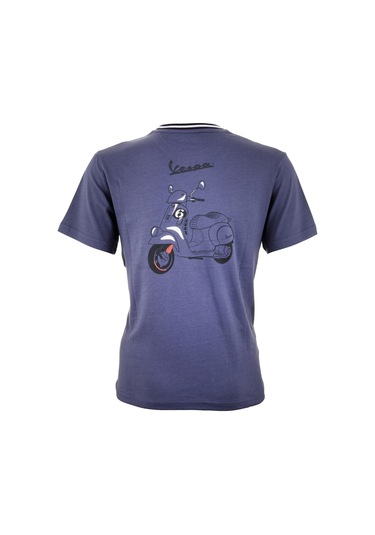 Piaggio Vespa T-shirt - Sei Giorni Lacivert / Pıaggıo