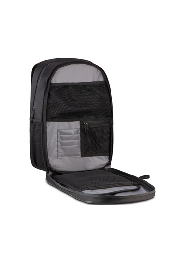 Casper Excalibur 16" Siyah Laptop Sırt Çantası (Gri Logolu)