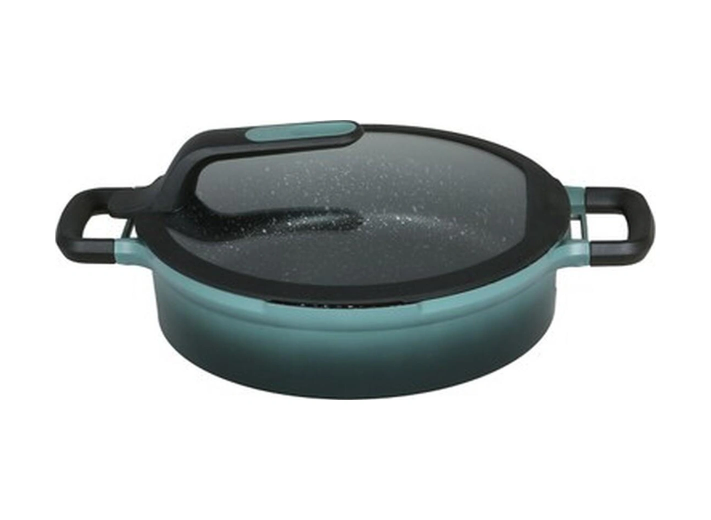 Gem Stay Cool Pilav Tenceresi Forest 28cm Bakır - Siyah